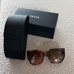 Prada Women's Tortoise Shell Sunglasses